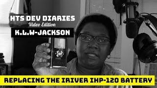 Replacing The Iriver Ihp-120 Battery