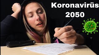 ASMR ROLEPLAY | 2050 yılı tarih sınavı | 2021 #koronavirüs tarihi 🦠
