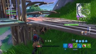 Fortnite Funny Knocked Down Moment!!!