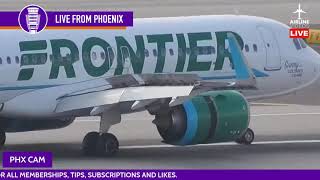 LIVE Plane Spotting at Phoenix Sky Harbor International Airport (PHX) PART 1
