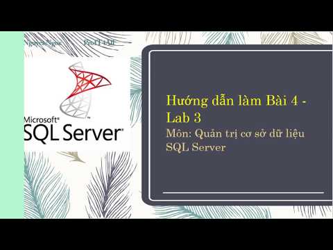 Lab 3.B4: Sử dụng hàm xử lý ngày tháng năm (Datename, Datediff, getdate) trong SQL Server
