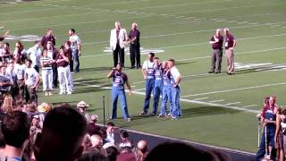 Midnight Yell 2010 @ Kyle Field - Beat SFA