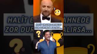 Halit Ergenç Sahnede Zor Durumda Kalırsa...