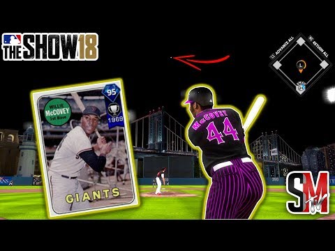He Hit The Bridge! Willie McCovey Debut! MLB The Show 18 Gameplay