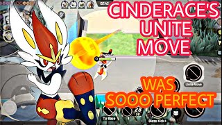 Cinderaces Unite Move Was So Damn Perfect Pokemon Unite Master Rank Gameplay