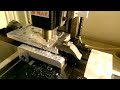 Machining the Y/Z-Axis plate for the 3D printer
