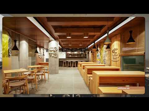 Thi Công Thiết Kế Quán Cafe Nhỏ Đơn Giản Nhưng Độc Đáo