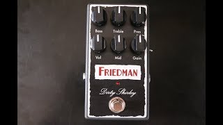 Dirty Shirley Overdrive Demo Video by Shawn Tubbs