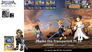 Dffoo Gl Shelke The Transparent Lc Lufenia Lulu Ld, Tidus Bt, Yuna Bt