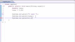 Java Programming Tutorial - 5 - Variables Java Programming Tutorial - 5 - Variables