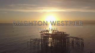 Brighton West Pier by Drone *skyscapeimagery.com*