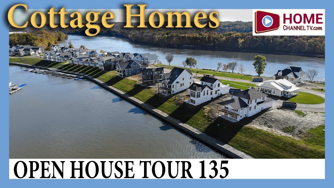 Open House Vlog 135 - Cottage Homes at Heritage Harbor in Ottawa IL - Summer Homes