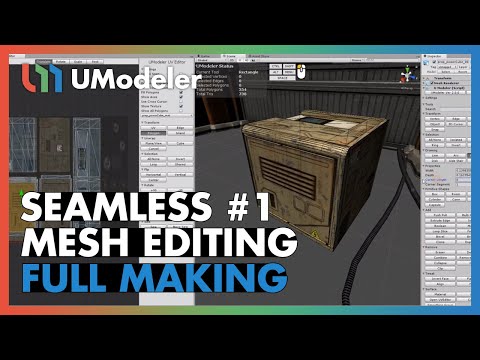 UModeler Tutorial - Seamless Mesh Editing #1