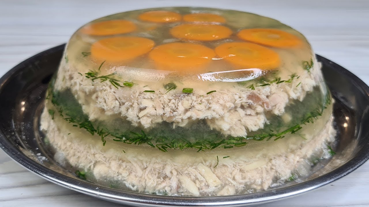 Холодец Из Курицы Без Желатина Рецепт