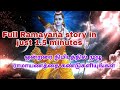 Full Ramayan in 1.5 minutes | Tamil song