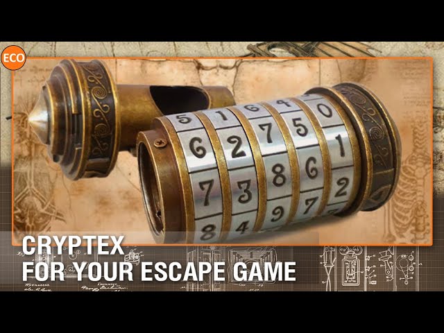Cryptex - for your escape game