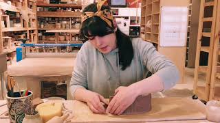Hand Building a Serving Dish with Clay