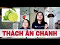 THỬ THÁCH ĂN CHANH: AI SẼ BỊ DỘI NƯỚC ĐÁ ? / LEMON CHALLENGE - SONG THƯ CHANNEL(Clip hài hước)