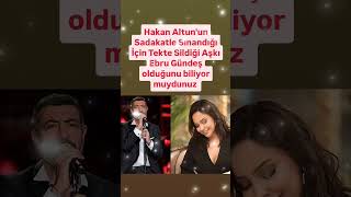 Hakan Altundan Eski Nişanlısı Ebru Gündeşe Bomba Gönderme Mumla Arıyordur Sadakat Testi