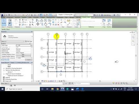 Revit structure Cơ bản 11 2 Framing Elevation