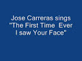 Jose Carreras sings "The First Time Ever I Saw Your Face"