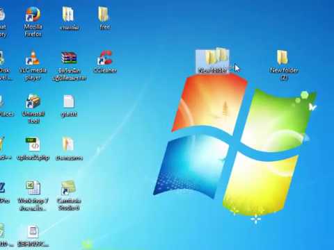 เปลี่ยนไอคอนโฟลเดอร์ , windows 7 แบบง่าย