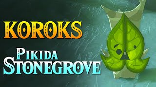 Zelda: Tears Of The Kingdom - All Korok Seeds (Pikida Stonegrove Tower) Locations #226 - #262