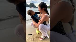 Janella Salvador With Her Cute Son Baby Jude
