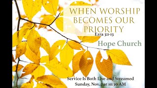 When Worship becomes our Priority with Francis Balla