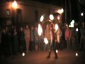 Alexis and Laurel's Pirate Fire Spin
