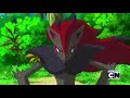 Pokémon - Zorua Evolves Into Zoroark (Anime)