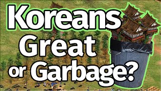 Koreans GREAT Civ or Garbage? High Level AoE2 1v1!