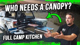 Full Kitchen Drawer System Built Into This Tub Ford Ranger Tourer Build