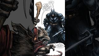 Batman Fights The Ninja Turtles