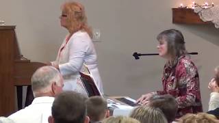 Stewardship ~ Joe Frank / His Eye Is on the Sparrow ~ Cindy Anderton & Jodi Spencer 2018 5 13