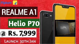 Realme A1 price & Launch date in India | Realme A1 first look | New realme smart phone @ ₹ 7,999.