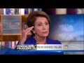 Pelosi taken apart by David Gregory on false Obamacare promises