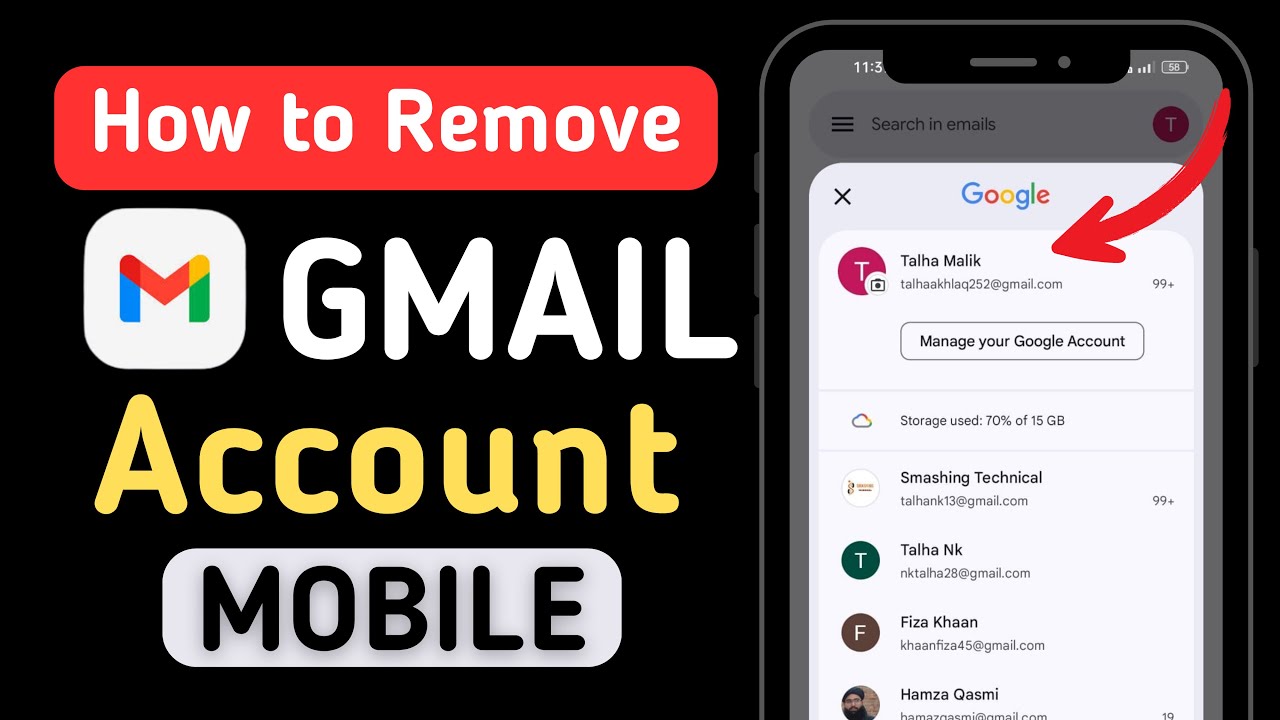 How To Remove Gmail Account From Android Phone But Not How To Remove Gmail Account From Android Phone But Not