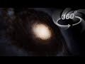 VR 360° Journey to the Center of the Black Eye Galaxy