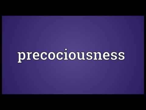 Header of precociousness