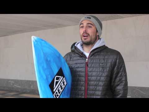 Mario Azurza, Europan zehar surfean