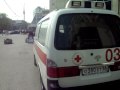 Russian EMS vahicle. kia pregio