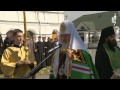 Патриарха встретили в Киево-Печерской лавре