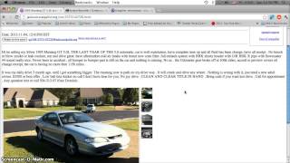 Craigslist Jackson Mississippi Used Cars - Finding Low Prices on For Sale by Owner Ads Today