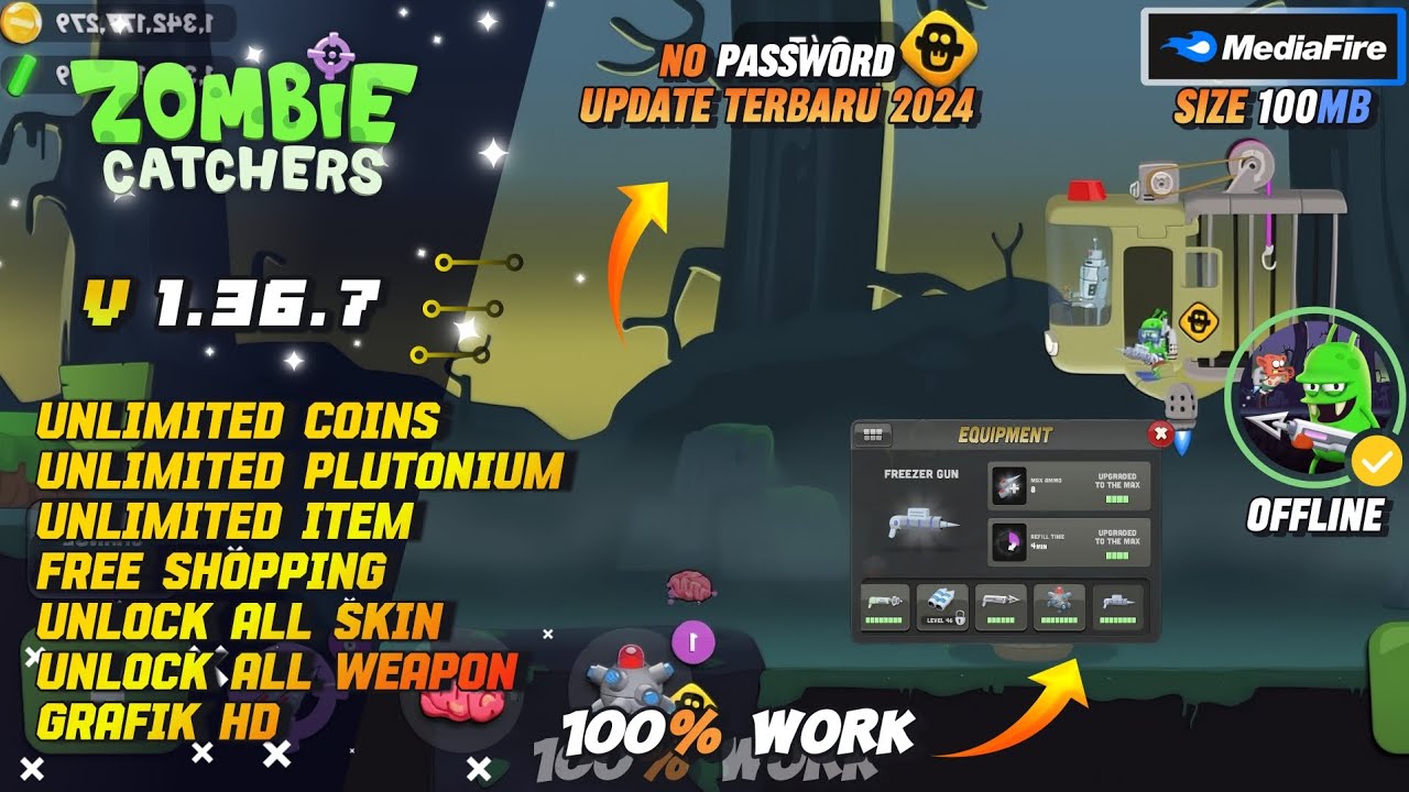 Zombie Catchers MOD APK v1.36.7 Latest 2024 Unlimited Zombie Catchers MOD APK v1.36.7 Latest 2024 Unlimited