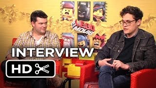 The Lego Movie Interview - Phil Lord & Christopher Miller (2014) - Animated Movie HD