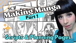 ? How to Make Manga (PART 1)? Scripts & Planning Pages