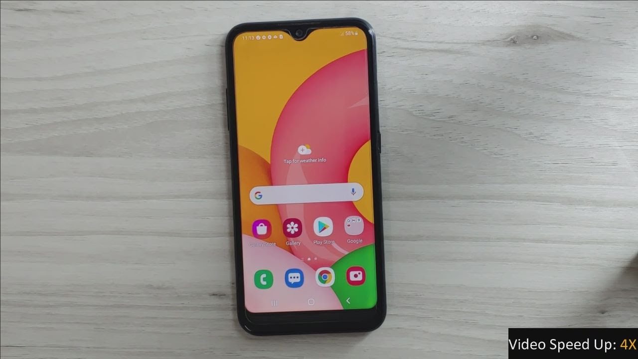 Galaxy A01 (SM-A015V) Android 12 FRP/Google Lock Bypass Galaxy A01 (SM-A015V) Android 12 FRP/Google Lock Bypass
