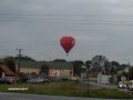 Hőlégballon Hajdúböszörményben.