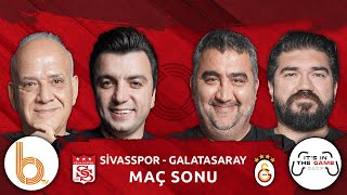 Sivasspor 1 - 1 Galatasaray Maç Sonu | Bışar Özbey, Ahmet Çakar, Ümit Özat ve Ra